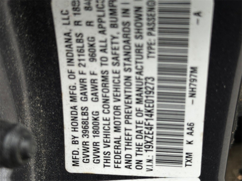 2019 Honda Insight LX - Low Miles!