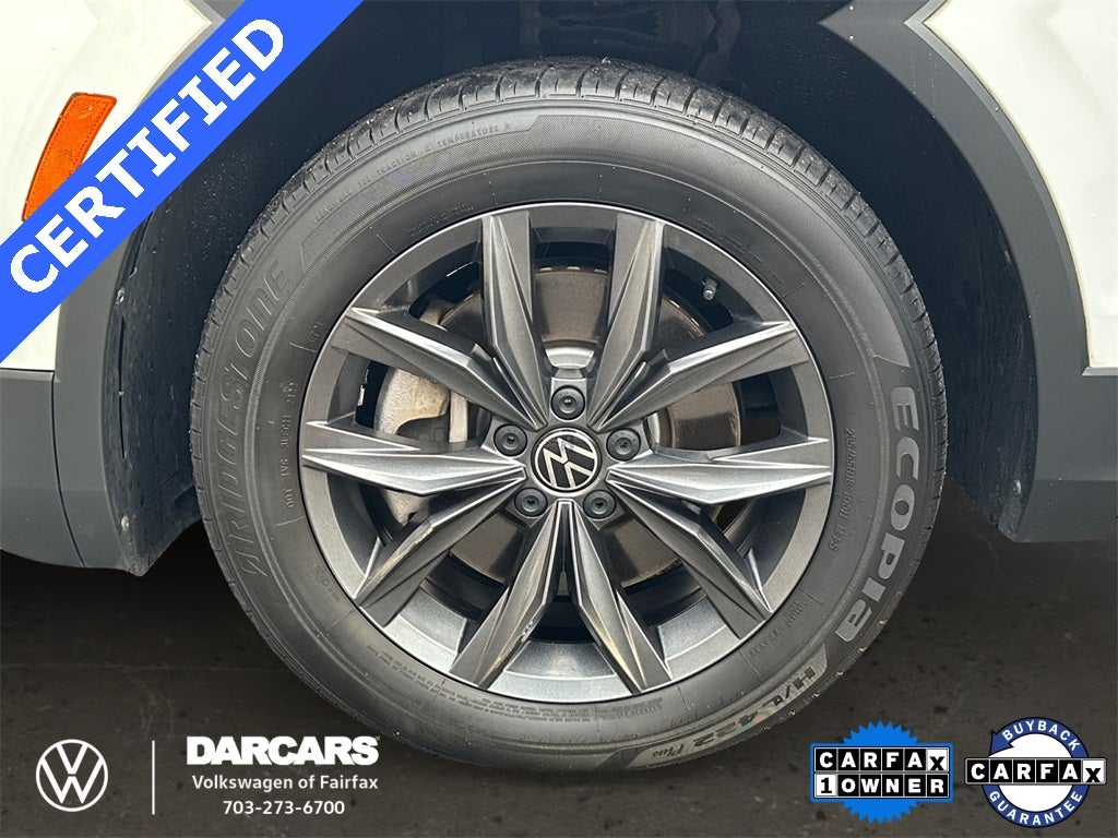 2022 Volkswagen Tiguan 2.0T SE w/Sunroof