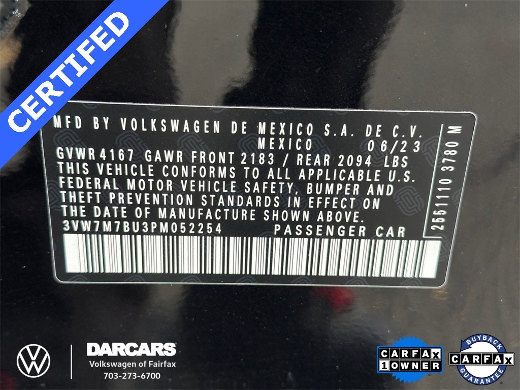 2023 Volkswagen Jetta 1.5T SE w/ Sunroof/ Black Wheel Pkg