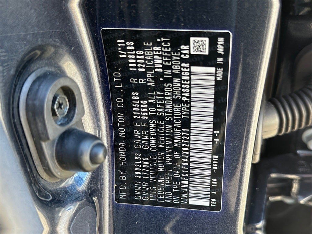 2018 Honda Civic Touring