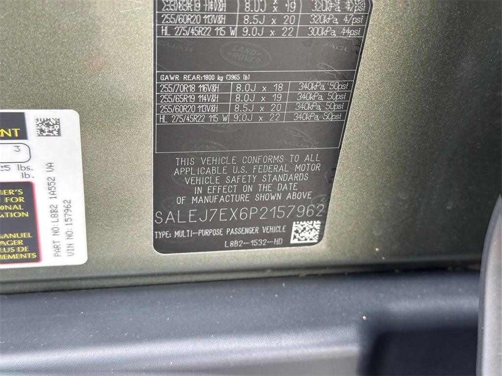 2023 Land Rover Defender 110 S