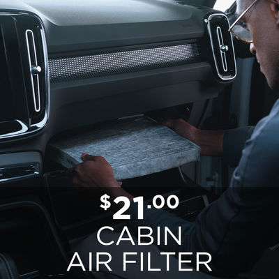 Cabin Air Filters $21