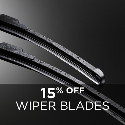 15% Off Wiper Blades